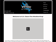 Tablet Screenshot of kaclason.com